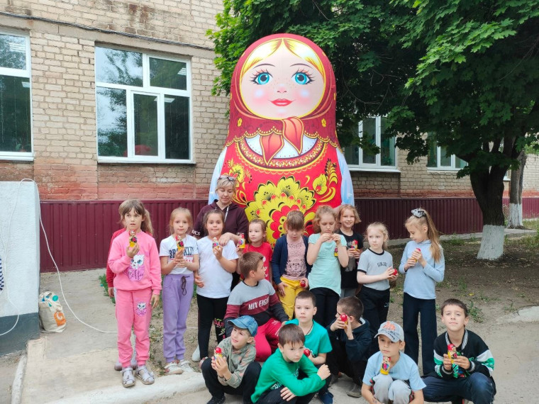 Пришкольный лагерь "Дружба".