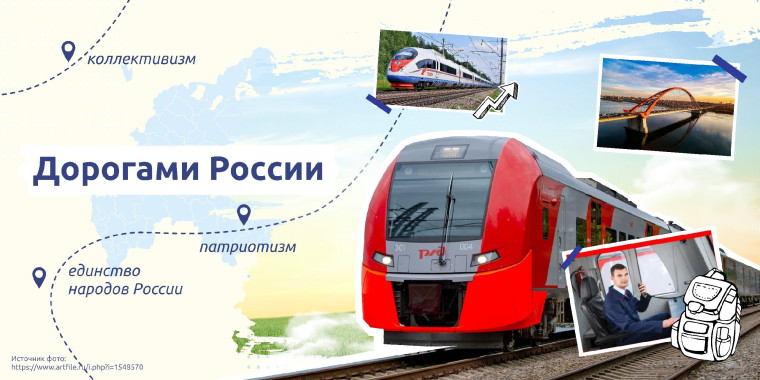 "Разговоры о важном" на тему "Дорогами России".